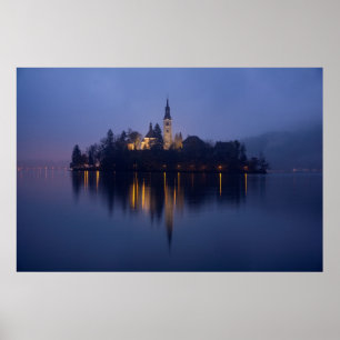Sjön blödde fotografi vid cARTerART Poster