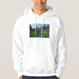 Sjön Floen pittoresk, Norge Hoodie