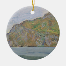 Sjön Garda (av Koloman Moser) Julgransprydnad Keramik