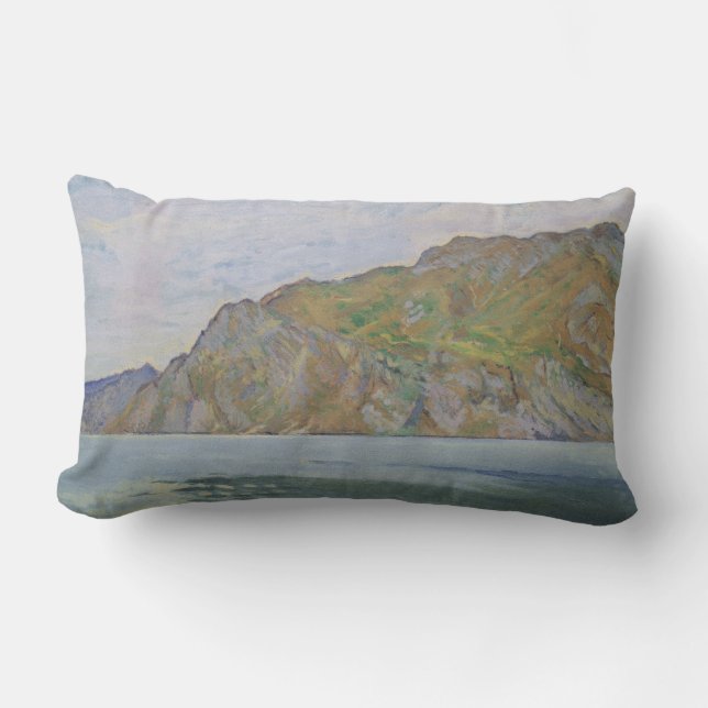 Sjön Garda (av Koloman Moser) Lumbarkudde (Framsida)