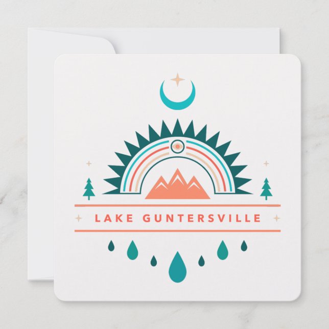 SJÖN GUNTERSVILLE ALABAMA INBJUDNINGAR (Framsida)