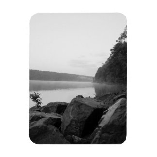 Sjön och dimman magnet
