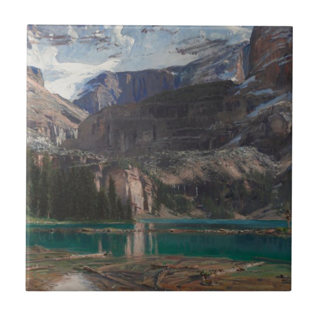 Sjön O'Hara av John Singer Sargent, Viktoriansk ko Kakelplatta (Framsidan)