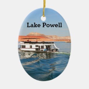 Sjön Powell, Houseboatdanande vinkar, Arizona Julgransprydnad Keramik