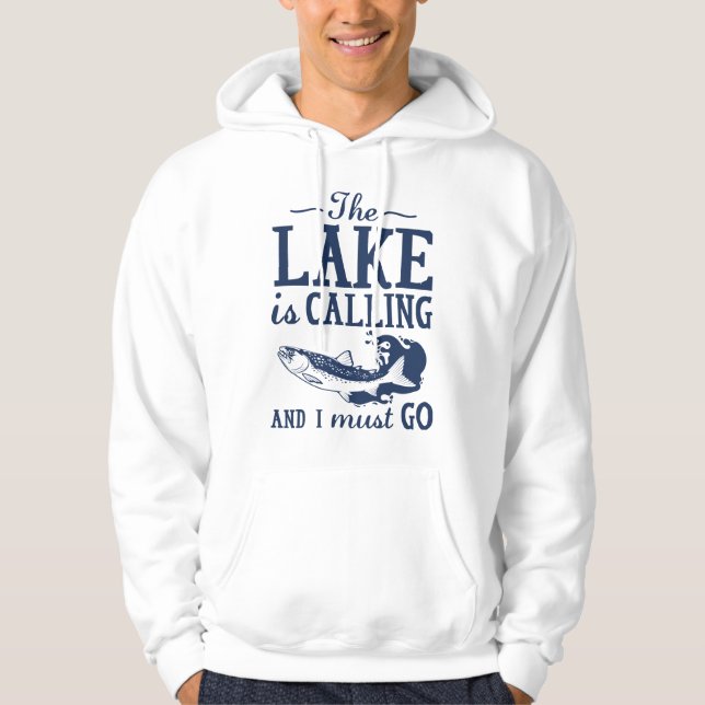 Sjön ropar hoodie (Framsida)