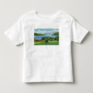 Sjön Whiteface Mt i avstånd T Shirt