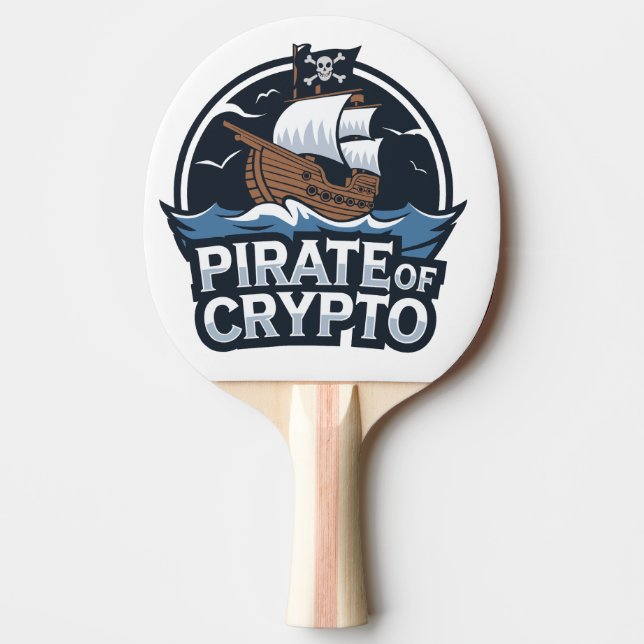 Sjöpirat av krypto pingisracket (Framsidan)