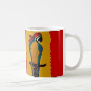 Sjöpiratpapegoja Kaffemugg