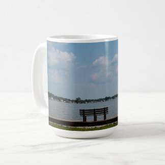 Sjöpromenadbänk Kaffemugg