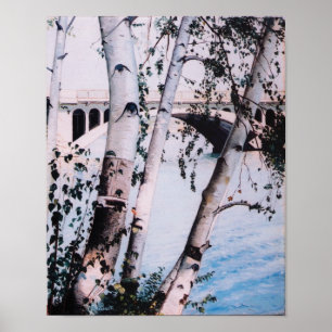 "SjöQuinsigamond 1988" tryck