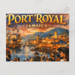 Sjöråvarvecka i port royal vykort