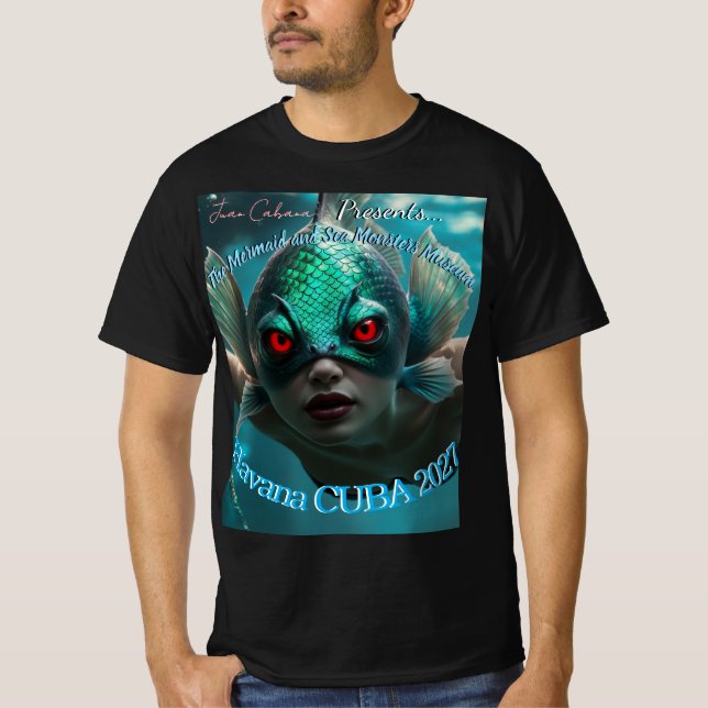 Sjöröding & Havsmonster Museum T-shirt (Framsida)