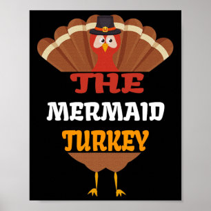 Sjöröding Turkiet Matchande Familj Thanksgiving Poster