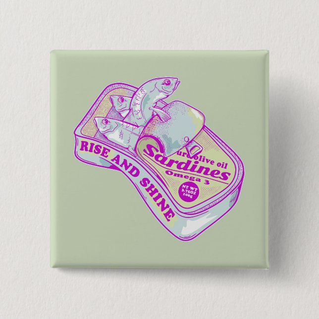 SJÖROR, stiga upp OCH FÅGLAR Knapp (Framsida)