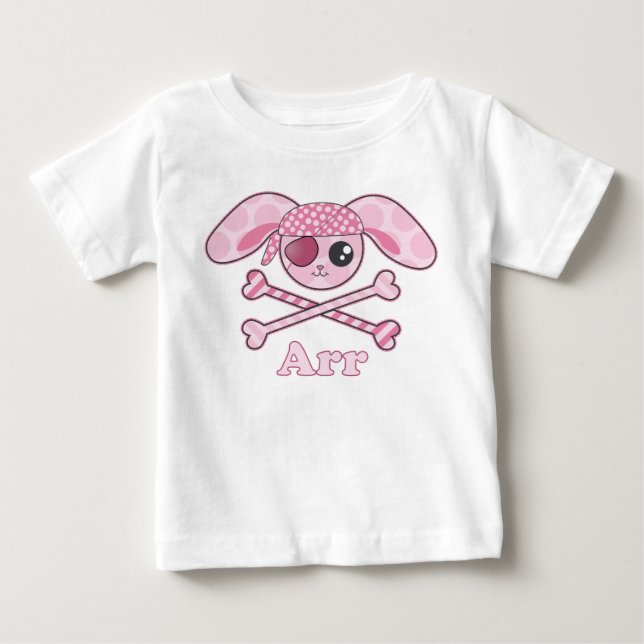 Sjörós Kawaii Kanin T Shirt (Framsida)