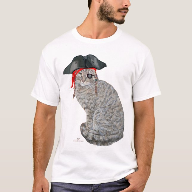 Sjörövar-Kitty T Shirt (Framsida)