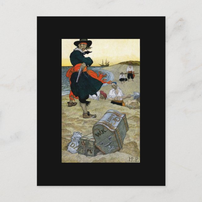 Sjörövar Konst Vykort (Framsida)