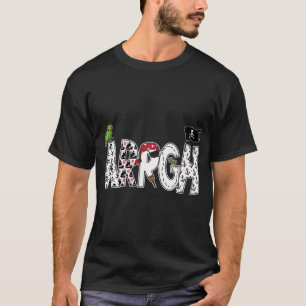 Sjörövar stil Sjörövare Kostym Argh Pirat T Shirt