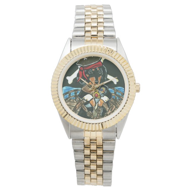 Sjörövardekal Armbandsur (Framsida)