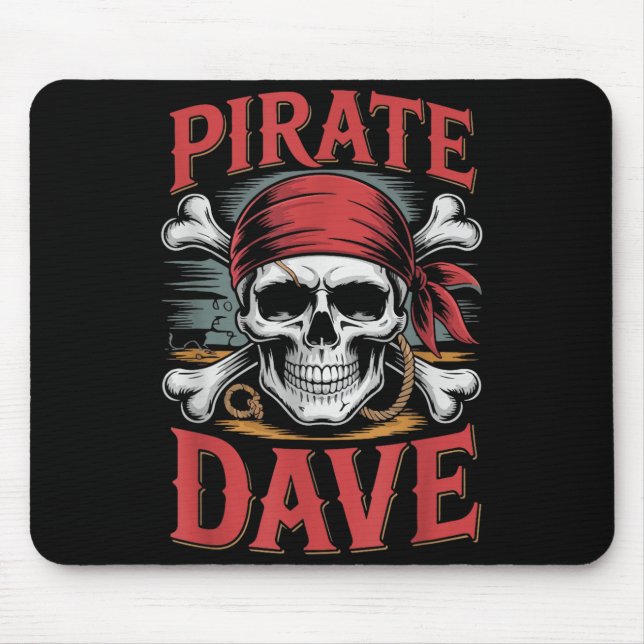Sjörövare dave  musmatta (Framsidan)