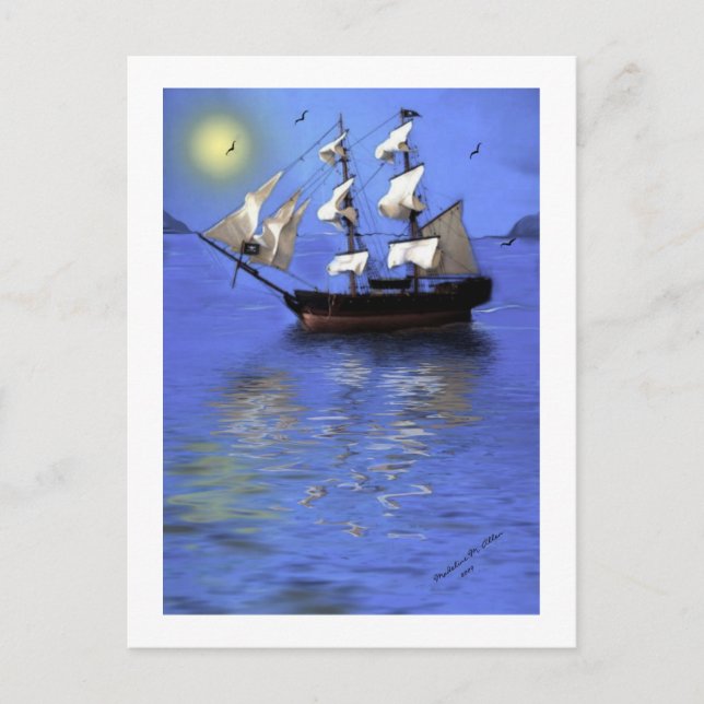 Sjörövare Vykort (Framsida)