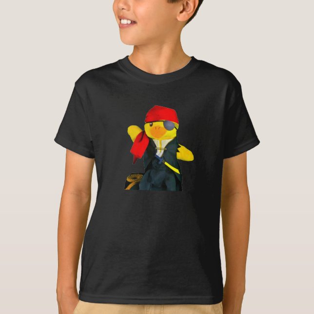 Sjörövaren Danny Duck T Shirt (Framsida)