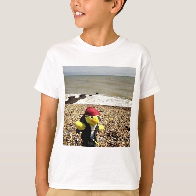 Sjörövaren Danny Duck T Shirt (Framsida)