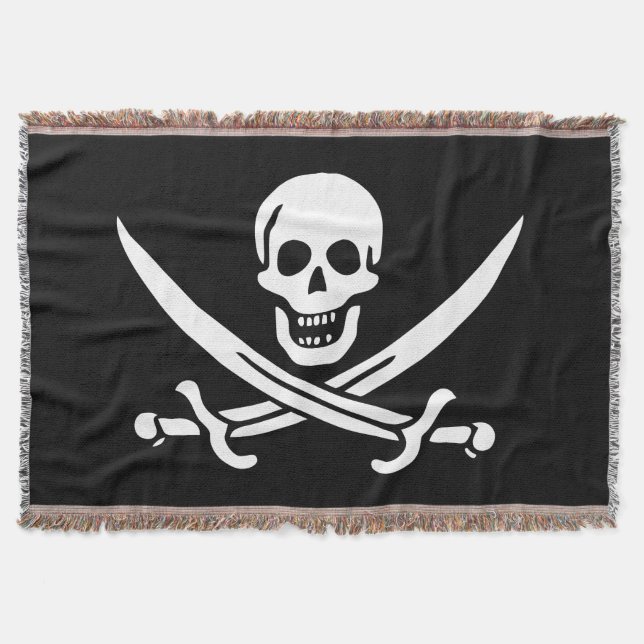 Sjörövarflagga Filt (Framsidan)