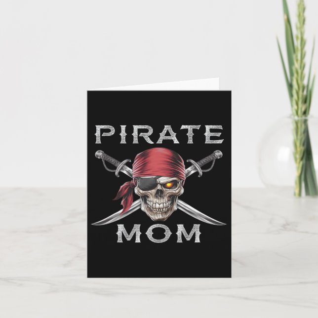 Sjörövarmamma  kort (Framsida)