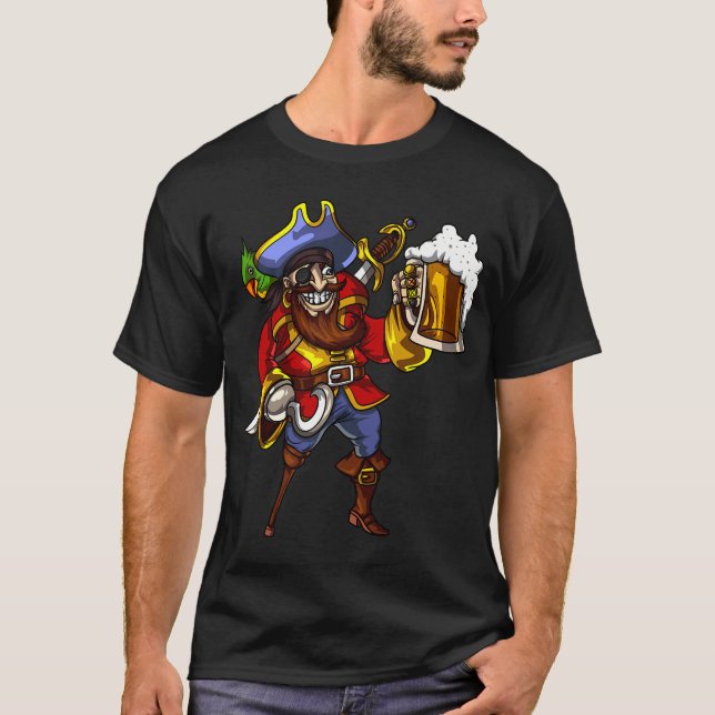 Sjörövarölparty T Shirt (Framsida)