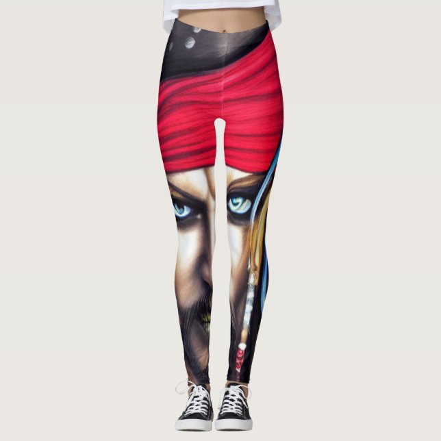Sjörövarsamling Leggings (Framsida)