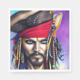 Sjörövarsamling Pappersservett