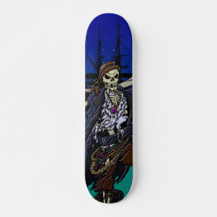 Sjörövarskateboard Old School Skateboard Bräda 21,6 Cm