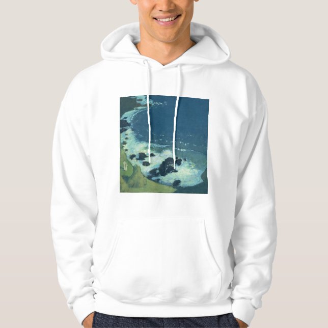 Sjösida Sweatshirt Med Luva (Framsida)