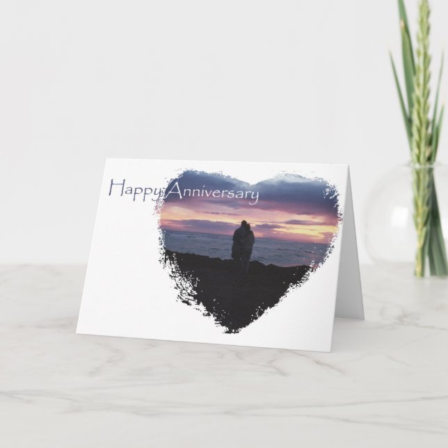 Sjösidaårsdag för make kort (Framsida)