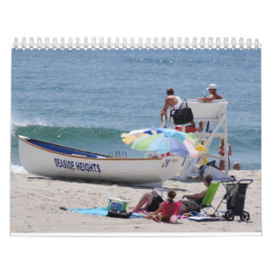 Sjösidahöjdstrand & Boardwalkkalender Kalender