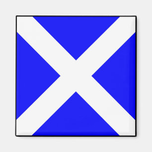 Sjösignalsignal flagga brev magnet