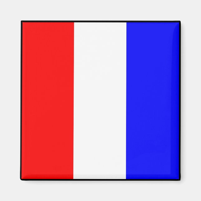 Sjösignalsignal flagga brev magnet (Framsidan)