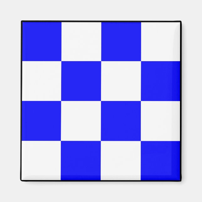 Sjösignalsignal flagga brev magnet (Framsidan)