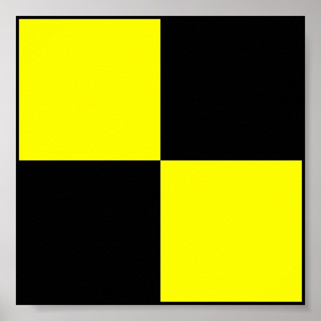 Sjösignalsignal flagga brev poster (Framsidan)