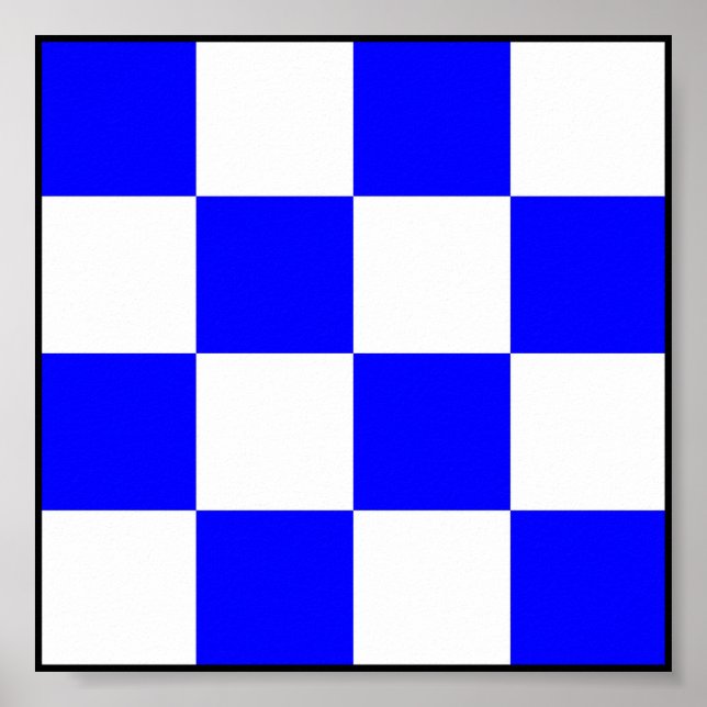 Sjösignalsignal flagga brev poster (Framsidan)