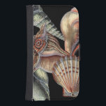 Sjöskatter Samsung S4 Plånboksfodral<br><div class="desc">Den här konsten skriver ut visning av den bästa saken i havet. Hitta alla olika typer av havsliv i bilden,  inklusive Conch Seashell,  Sand Dollars och Reefs,  som är begravda i havet. Den här konstsamlingen är ett måste i nästa Zazzle-produkter.</div>