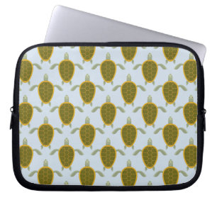 Sjösköldpaddor Mönster Laptop Sleeve