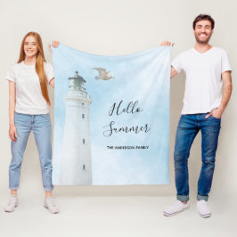 Sjösommar i fyr fleecefilt