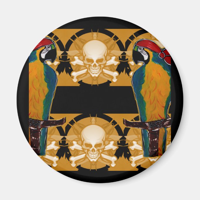 Sjöspirater Magnet (Framsidan)