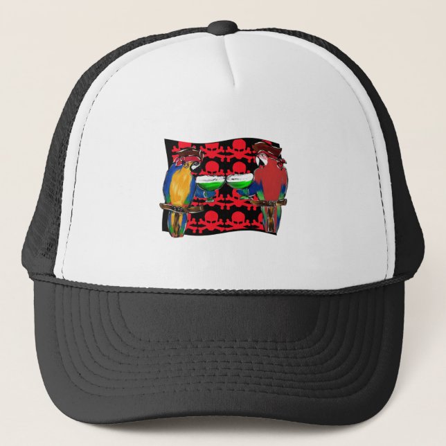 Sjöspiratpapegojor Keps (Framsida)