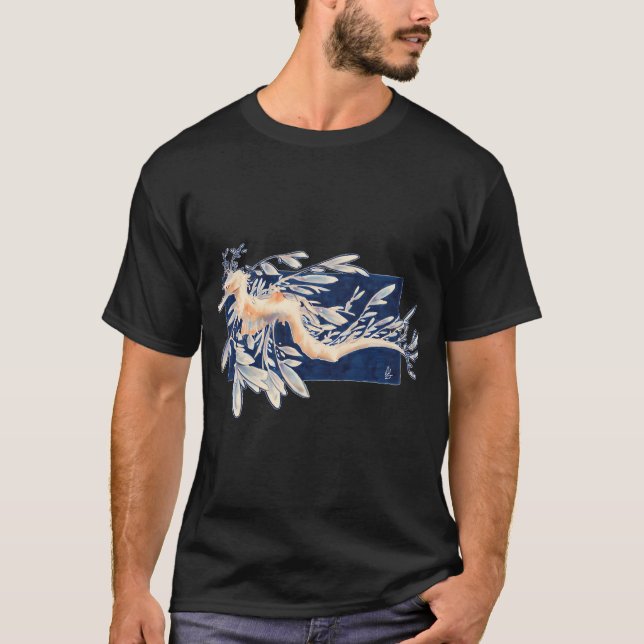 Sjöstickfisk dekal t shirt (Framsida)