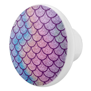 Sjöstjärna Glitter Keramikhandtag Knopp