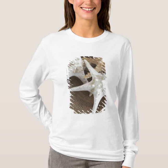Sjöstjärna i en basket t-shirt (Framsida)