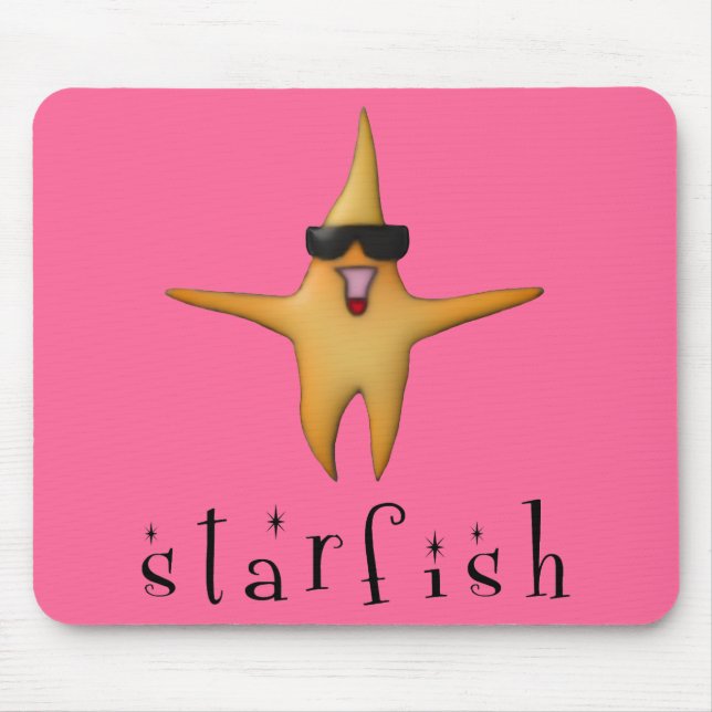 Sjöstjärna Mousepad Musmatta (Framsidan)